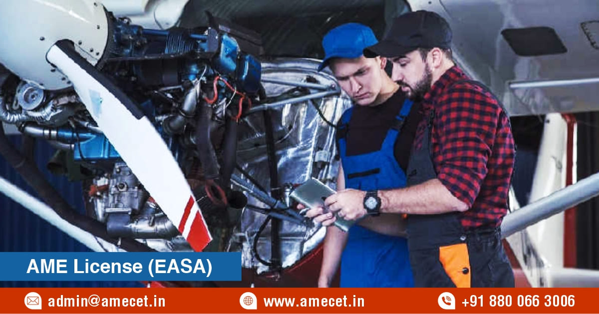 What are the requirements for admission into an AME course approved by EASA?